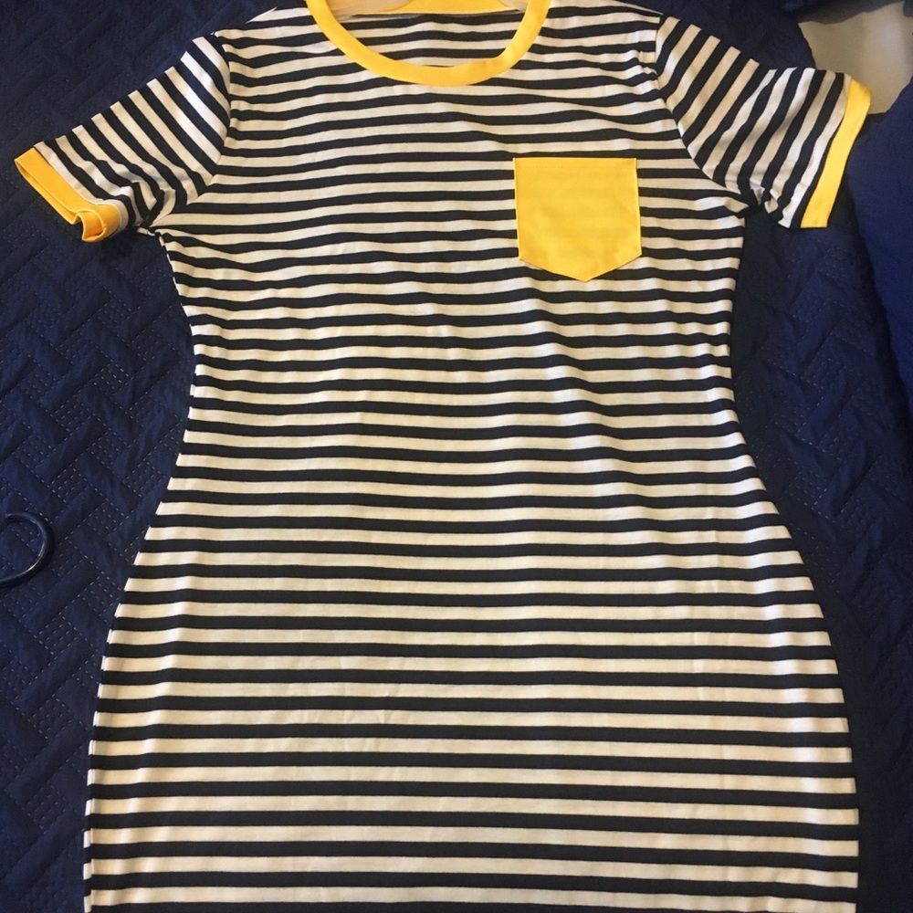 Never Been Worn, Stripped mini dress